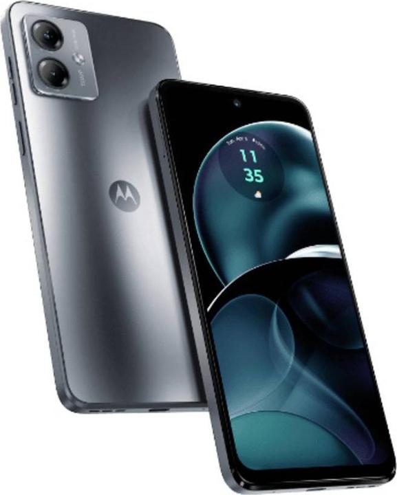 Actual product image Motorola Moto G14 (128 GB, Steel grey, 6.50", Dual SIM, 50 Mpx, 4G)