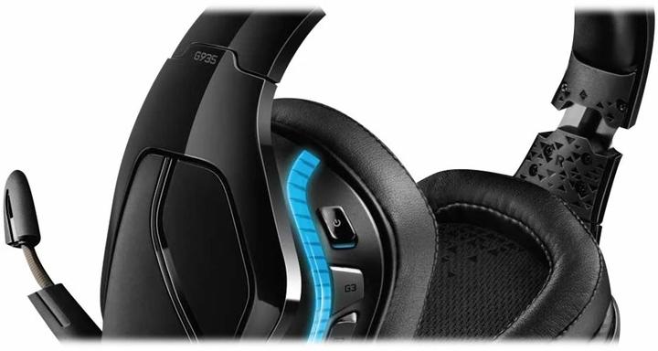 Actual product image Logitech G G935 Wireless 7.1 Surround Sound LIGHTSYNC for Gaming - 2.4 GHz - EMEA (Wireless)