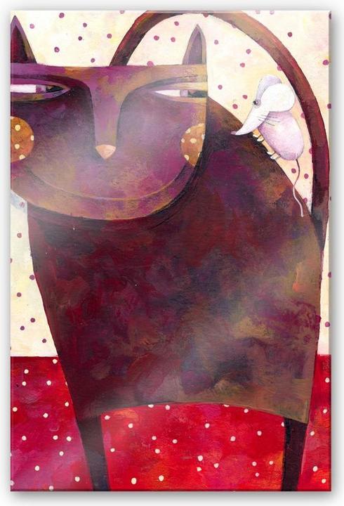 Produktbild Trenddeko Blanz - Katz und Maus (75 x 120 cm)