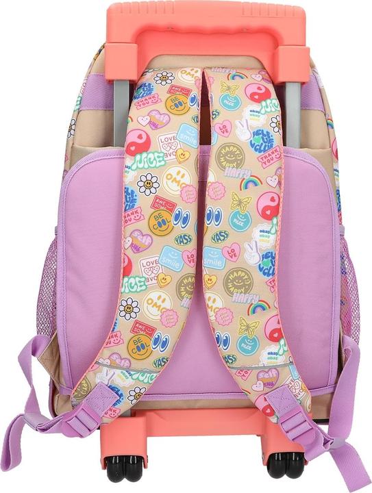 Immagine prodotto Top Model Topmodel - TOPModel School Backpack Trolley GIRL POWER - Beige, Lilac, Coral - 34x24x50 cm (413286) (28 l)