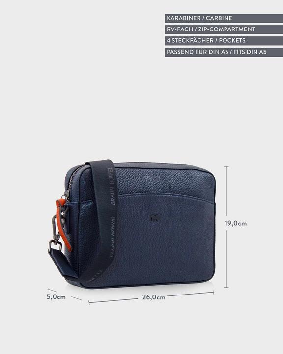 Produktbild Braun Büffel Novara Umhängetasche Leder 26.5 cm