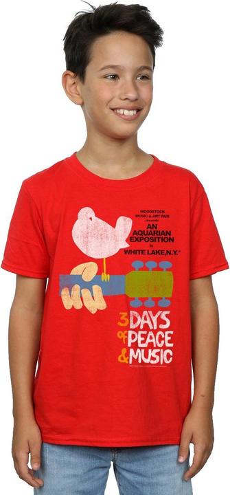 Produktbild Woodstock Festival Poster TShirt Jungen (140, 146)