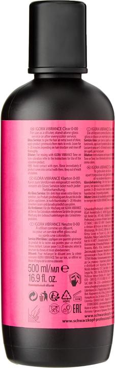 Image du produit Schwarzkopf Professional IGORA Vibrance 0-00 Tonalité de cheveux claire (0-00)