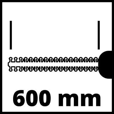 Produktbild Einhell GE-CH 18/60 Li-Solo (Akkuheckenschere)