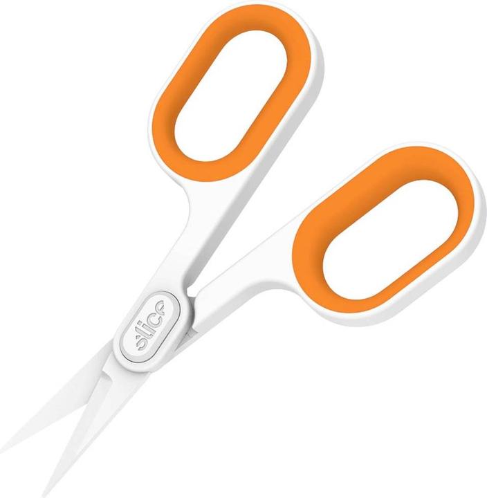 Immagine prodotto Slice 10546 Forbici universali per mancini, destri 132 mm arancione, bianco (13.20 cm)