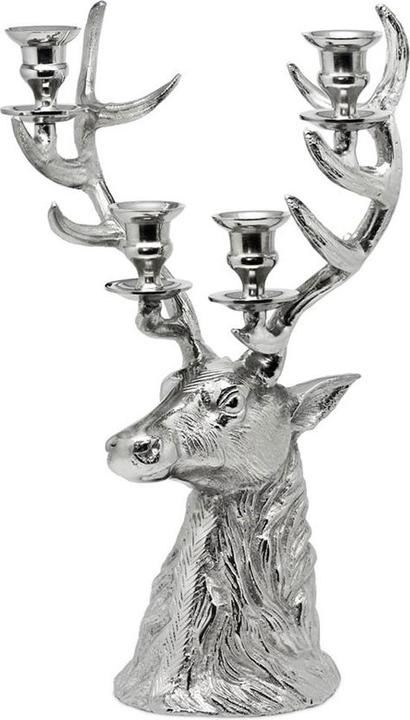 Actual product image Edzard Candlestick Stag "Richard (18 x 28 x 43 cm)