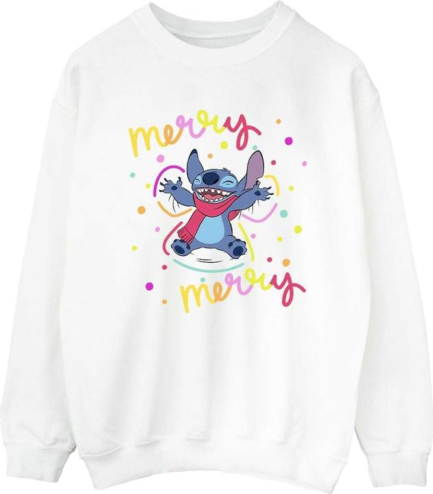 Produktbild Disney Lilo & Stitch Merry Rainbow Sweatshirt (L)