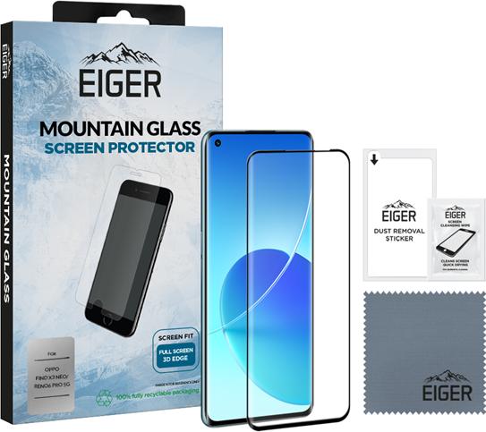 Immagine prodotto Eiger 3D Glass Case amichevole (1 Pezzo/i, Oppo Find X3 Neo)