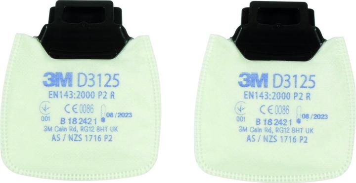 3M Partikelfilter Secure Click (Atemschutzmaske Ersatzfilter)