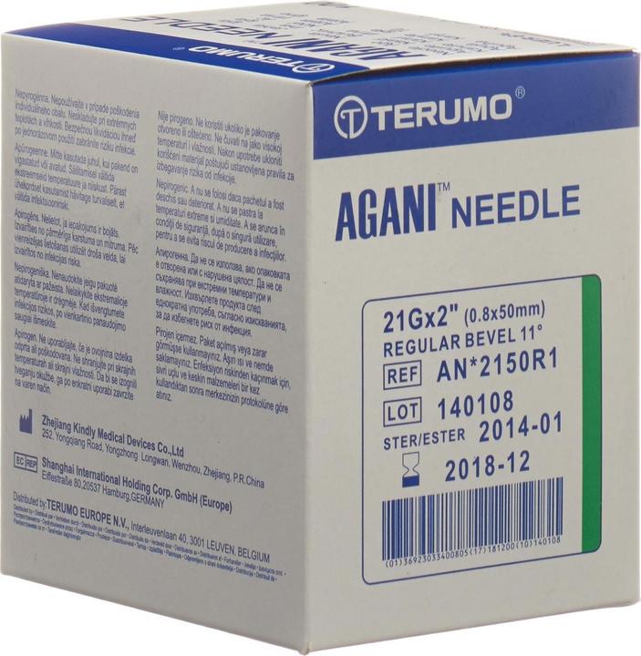 Immagine prodotto Terumo Aga Einmalk 21G 0,8x50mm grue 100