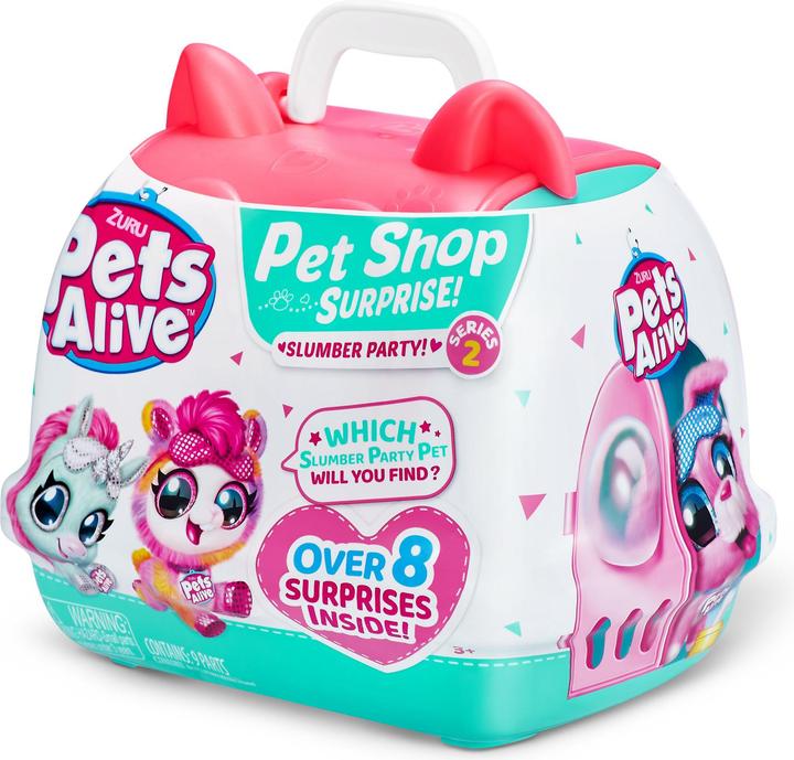 Produktbild Zuru Pet Shop Surprise Pets Alive Slumber Party - Serie 2 (14 cm)