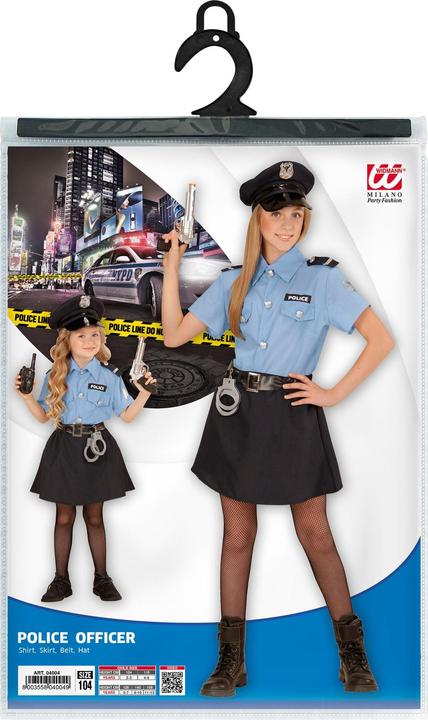 Actual product image Widmann Poliziotta Katharina (122, 128, 125 B)