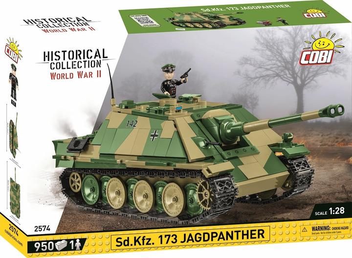 Actual product image Cobi Jagdpanther Sd.Kfz.173/ 970 pcs