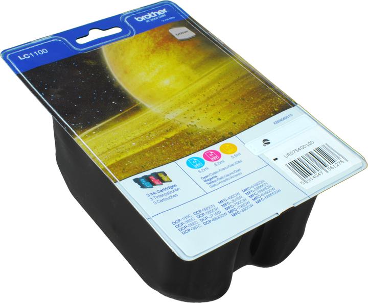Immagine prodotto Brother LC1100 Pack Arcobaleno (M, Y, C)