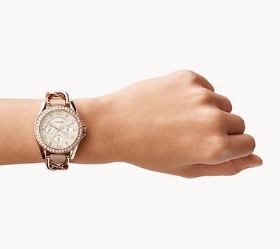 Actual product image Fossil Riley (Analogue wristwatch, 38 mm)