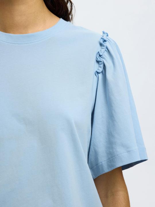 Image du produit Selected Femme Slfpenelope 2/4 Ruffle Tee Noos (M)