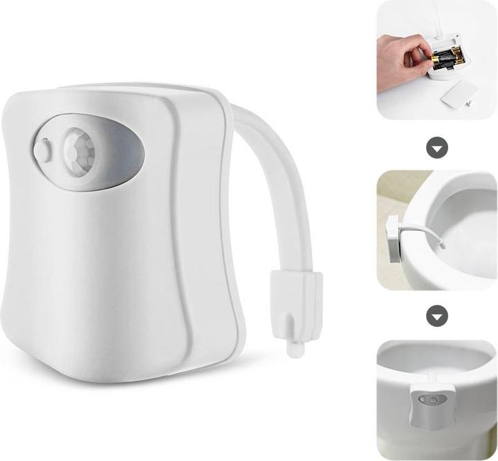Immagine prodotto Cover-Discount Luce notturna per WC con sensore