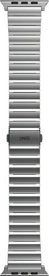 Produktbild Uniq pasek Strova Apple Watch 42/44/45/ 49mm Series 1/2/3/4/5/6/7/8/SE/SE2/Ultra Stainless Steel sre (Edelstahl)