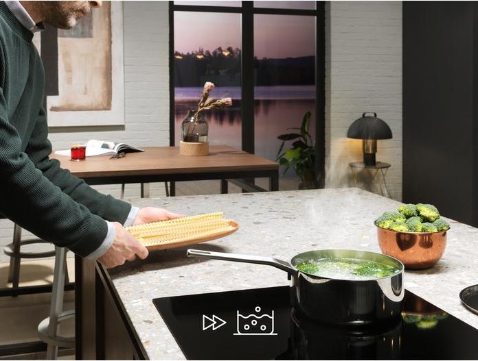 Immagine prodotto Electrolux Piano cottura a induzione largo 60 cm Hob2Hood LIL61434C