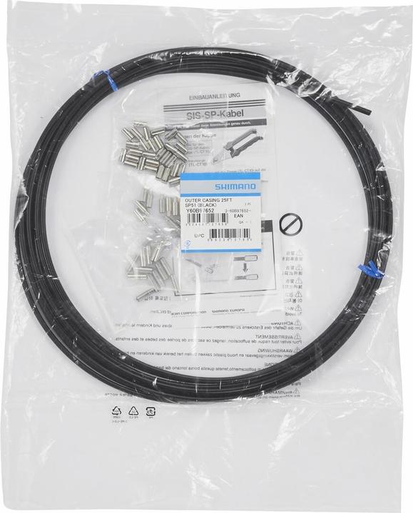 Produktbild Shimano SIS-SP51 Schaltzugaussenhülle mit Endkappen