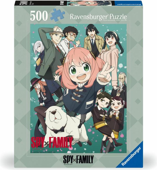 Image du produit Ravensburger Puzzle 12001198 - Spy X Family - 500 pièces Spy X Family Puzzle pour adulte et (500 pièces)