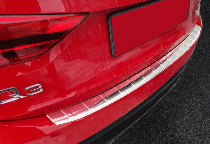 Actual product image Avisa Stainless steel bumper protection for Audi Q3 RS Sportback from 2019 until today (Rear)