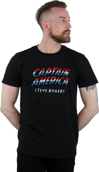 Image du produit - T-shirt CAPTAIN AMERICA AKA STEVE ROGERS - Homme (4XL)