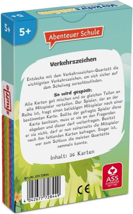 Produktbild ASS Altenburg 22572844 - Abenteuer Schule - Verkehrszeichen (DE-Ausgabe) (Deutsch)