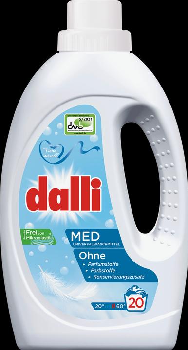 Image du produit dalli Med Liquide 20 Linge (20 Cycles de lavage, Liquide)