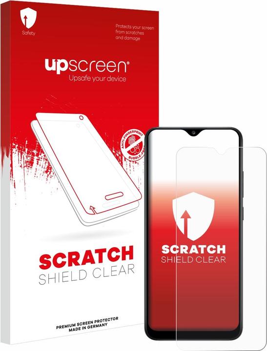 Actual product image upscreen Scratch Shield Protector (1 Piece, Samsung Galaxy A02s)