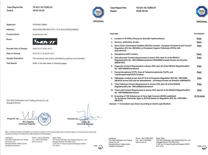 Immagine prodotto Movit Akupressurmatte
