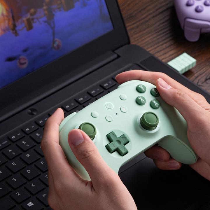 Immagine prodotto 8bitdo Ultimate 2C Wireless (menta/arancio, per Windows e Android) (PC, Android)