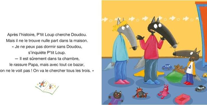 Actual product image P'tit Loup ne veut pas ranger (French, Lallemand Orianne, Thuillier Eléonore, 2019)
