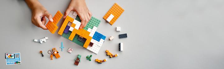 Produktbild LEGO Die Fuchs-Lodge (21178, LEGO Minecraft)