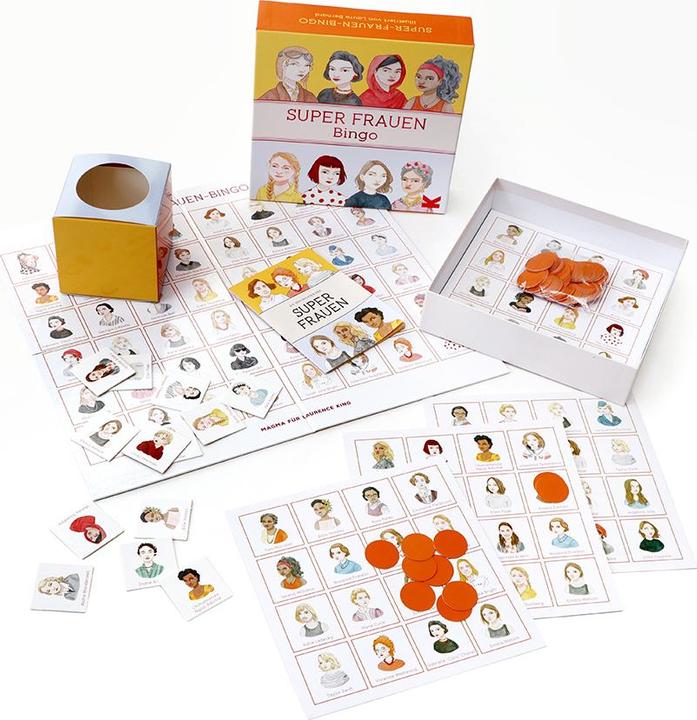 Image du produit 441692 - Super-Bingo des femmes - Jeu de société, 2-8 joueurs, à partir de 6 ans (Édition DE) (Allemand)