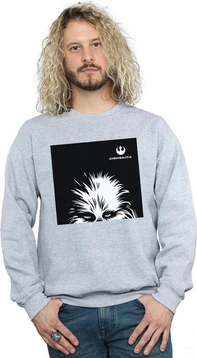 Actual product image Star Wars Mens Chewbacca Look Sweatshirt (L)