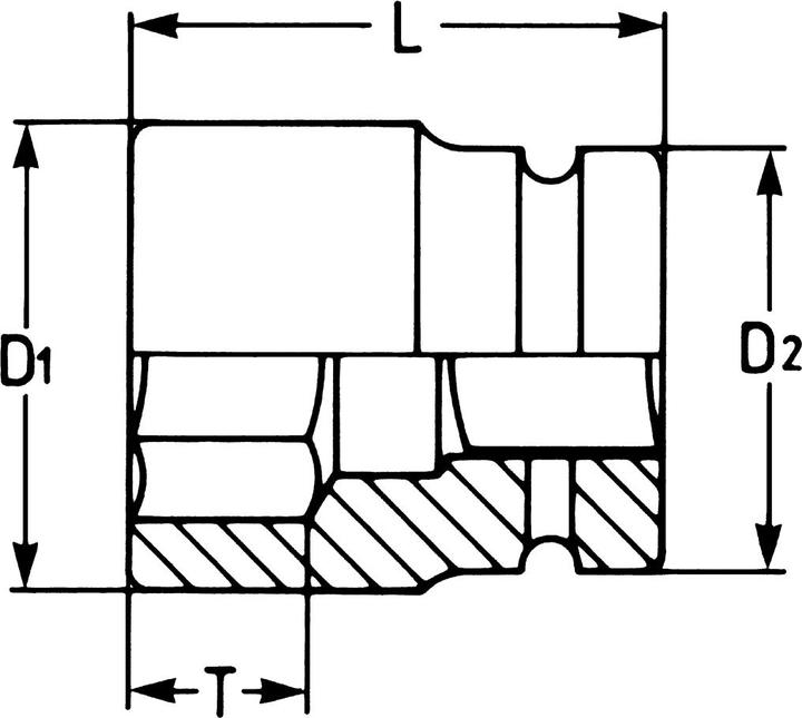 Productafbeelding HEYCO IMPACT doppen, extra lang, 1/2" 17 mm (17 mm)