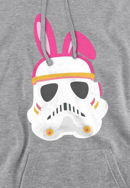 Actual product image Star Wars Mens Easter Bunny Stormtrooper Hoodie (S)