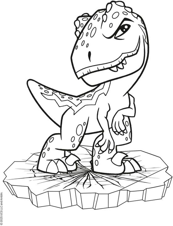Image du produit Jurassic World Explorers : mon gros cahier de coloriage