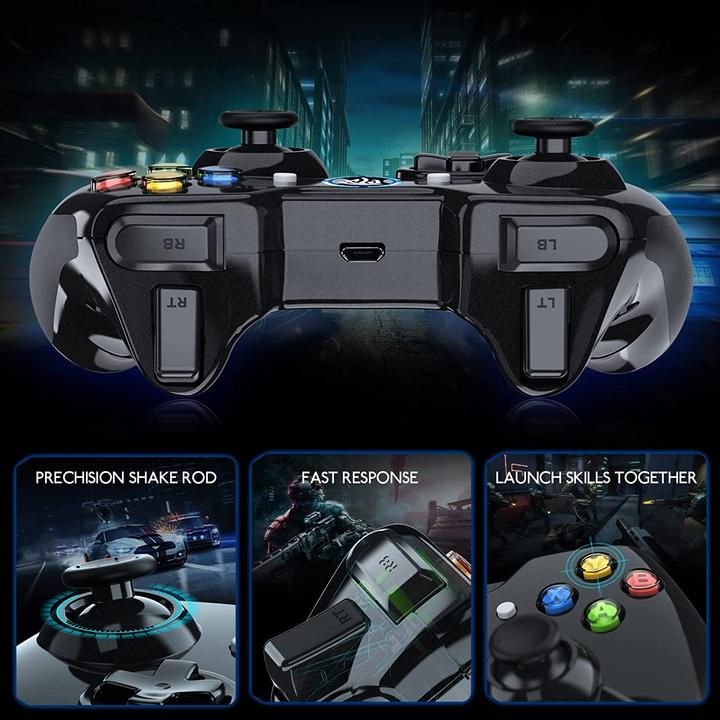 Produktbild EasySMX Kc-8236-bla (Switch, Android, PC, Steam Machine, PS3)
