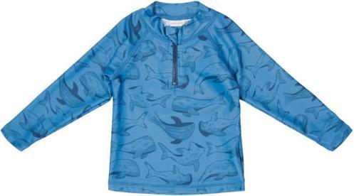 Produktbild Little Dutch Schwimm T-Shirt langärmlig Sea Life Blue - 74/80 (74)