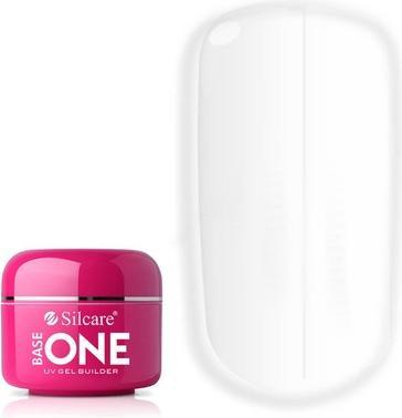 Actual product image Silcare Base One Uv Gel Builder Nail Builder Gel Clear 50G