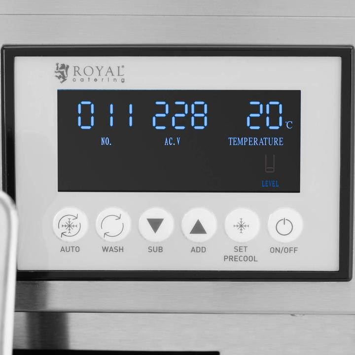 Produktbild Royal Catering Softeismaschine Frozen Joghurt Gastro-Eismaschine 2140 W 33 l/h 3 Sorten