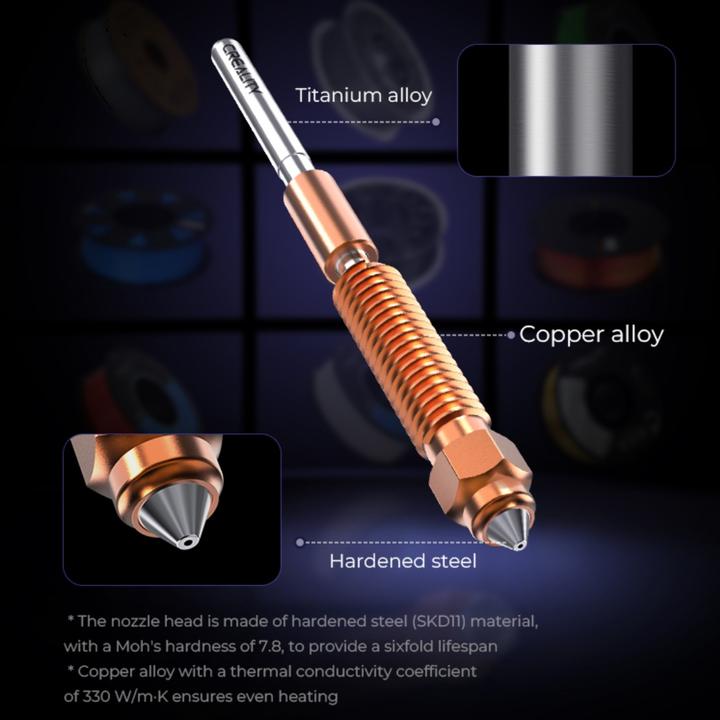 Produktbild Creality 0.2mm Unicorn Düse Quick Swap Nozzle (Zubehör)