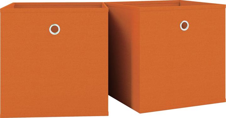 Produktbild VCM 2er Set Stoff Faltbox Klappbox Boxas (27 x 27 x 28 cm)