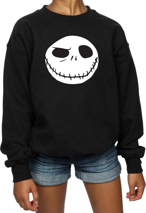 Image du produit Disney - Sweat NIGHTMARE BEFORE CHRISTMAS JACK'S BIG FACE - Fille (152, 158)