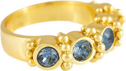 Jeansblau, Gold