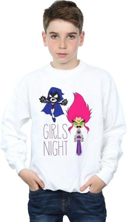 Immagine prodotto Teen Titans Go Girls Night Felpa Ragazzi (140, 146)