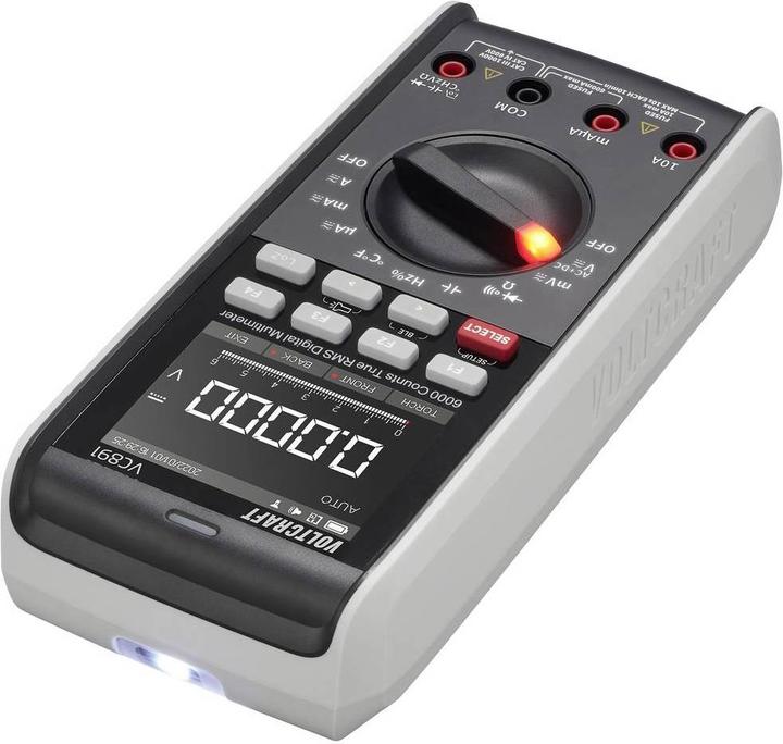 Actual product image Voltcraft VC891 Hand-held multimeter digital data logger CAT III 1000 V, CAT IV 600 (CAT III 1000V, CAT IV 600V)