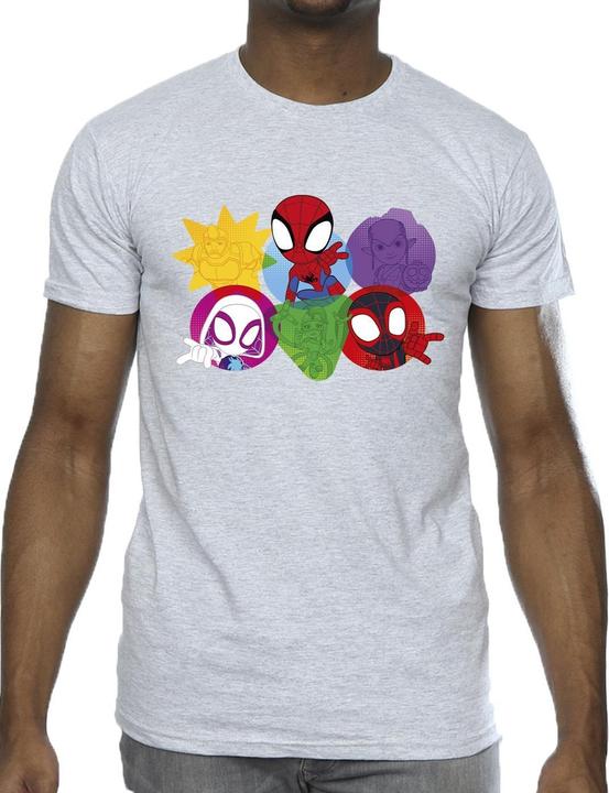 Produktbild Spidey And His Amazing Friends Faces TShirt (3XL)